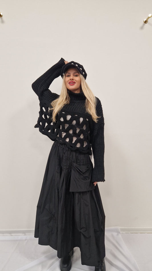 Sukně ze šusťákoviny