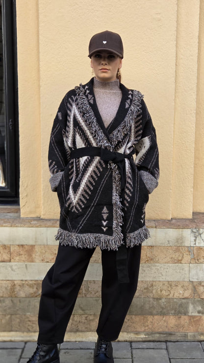Pletený cardigan