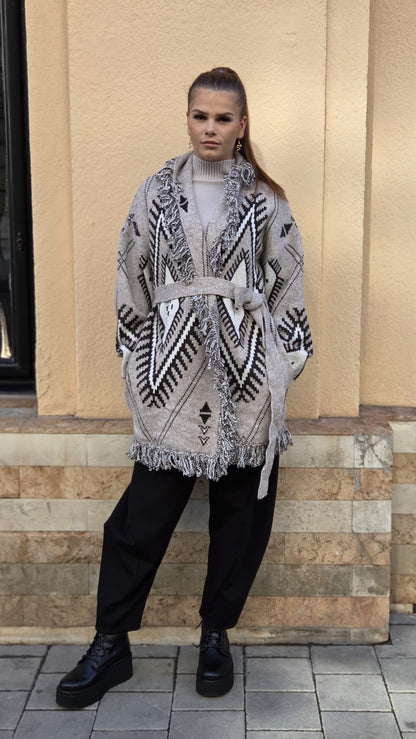 Pletený cardigan
