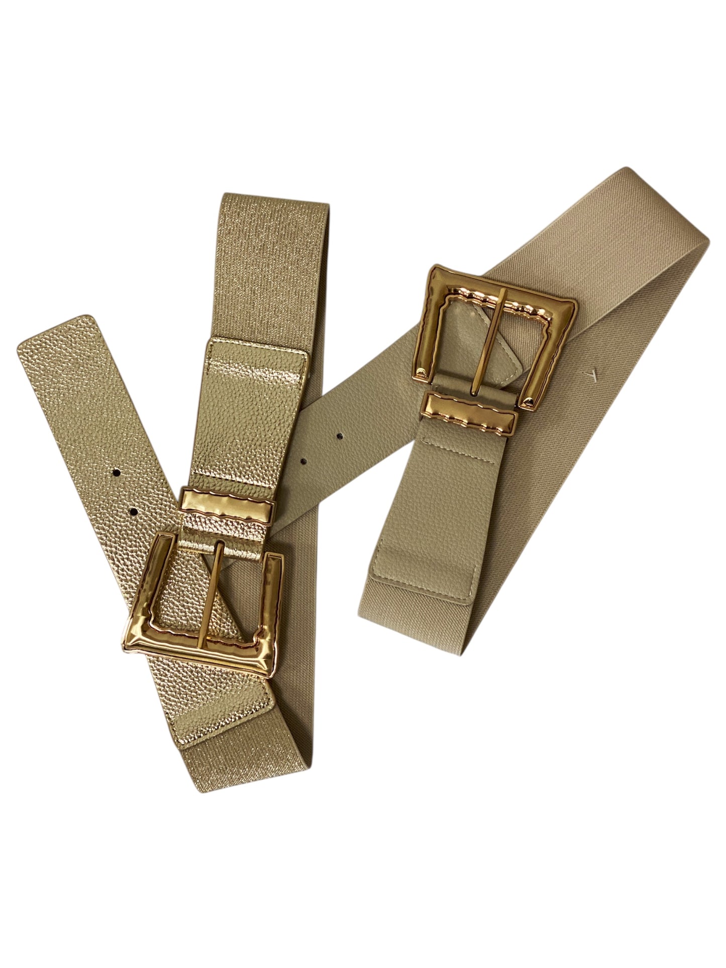 Elastický opasek s výraznou sponou