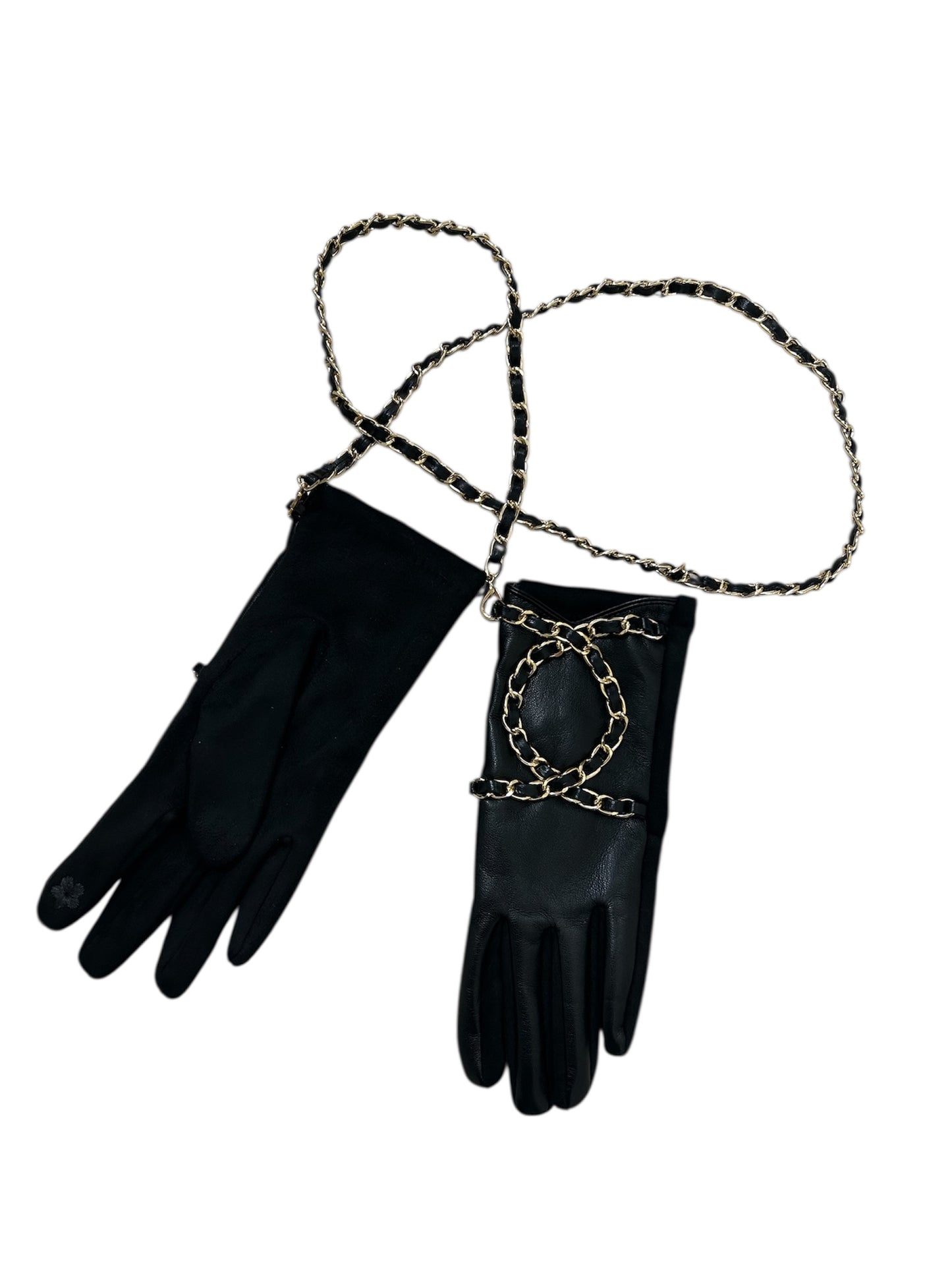 Elegantní rukavice s řetízkem