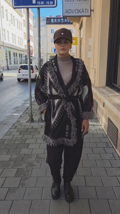 Pletený cardigan