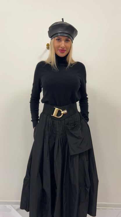 Sukně ze šusťákoviny